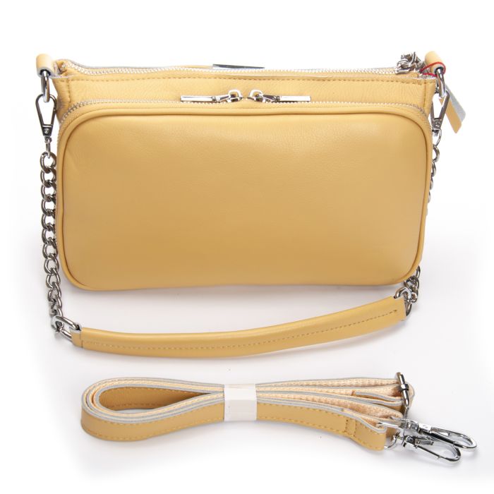 Сумка Женская Классическая кожа ALEX RAI 8912-9 yellow