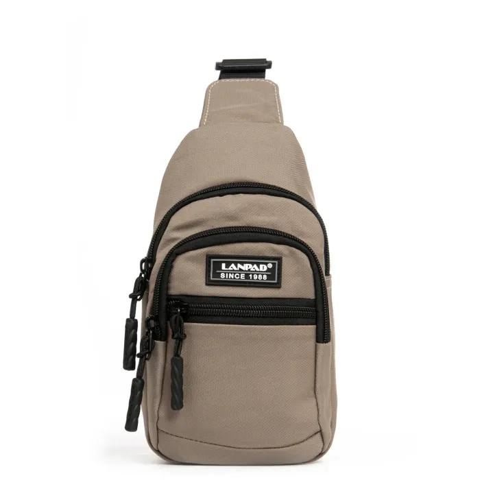 Сумка Мужская На Плечо нейлон Lanpad A65365 khaki мал