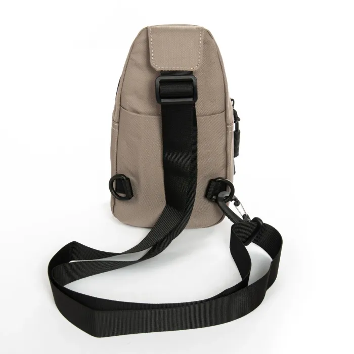 Сумка Мужская На Плечо нейлон Lanpad A65365 khaki мал