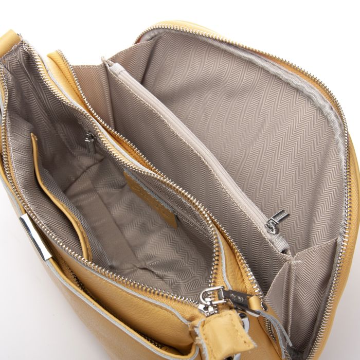 Сумка Женская Классическая кожа ALEX RAI 8912-9 yellow