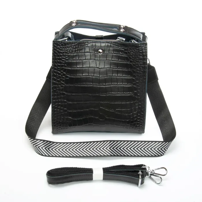 Сумка Женская Классическая кожа ALEX RAI 9701 black