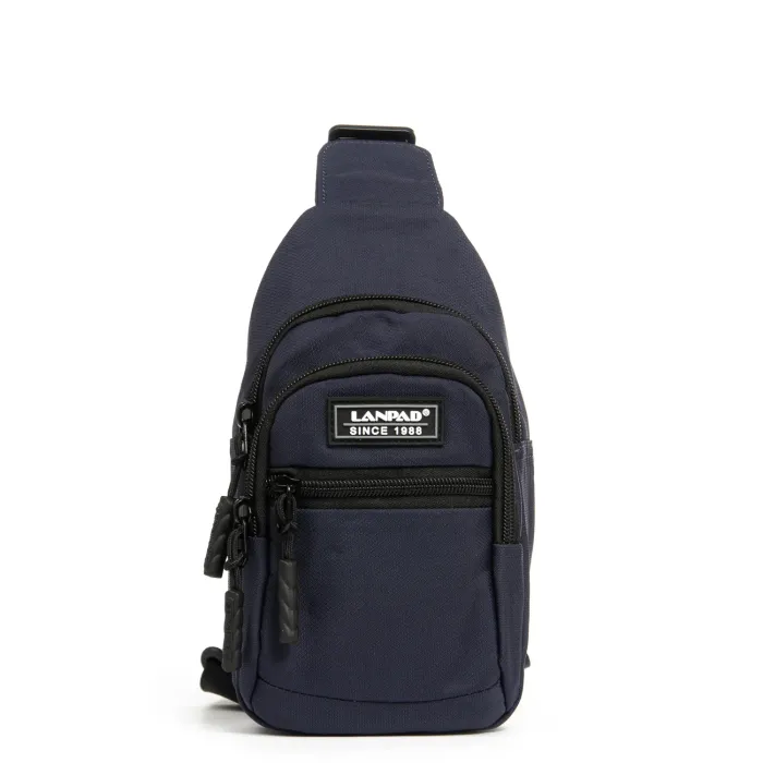 Сумка Мужская На Плечо нейлон Lanpad A65365 blue мал