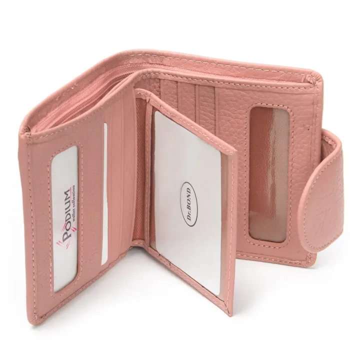 Кошелек Bright Женский кожа DR. BOND WS-415-1 pink