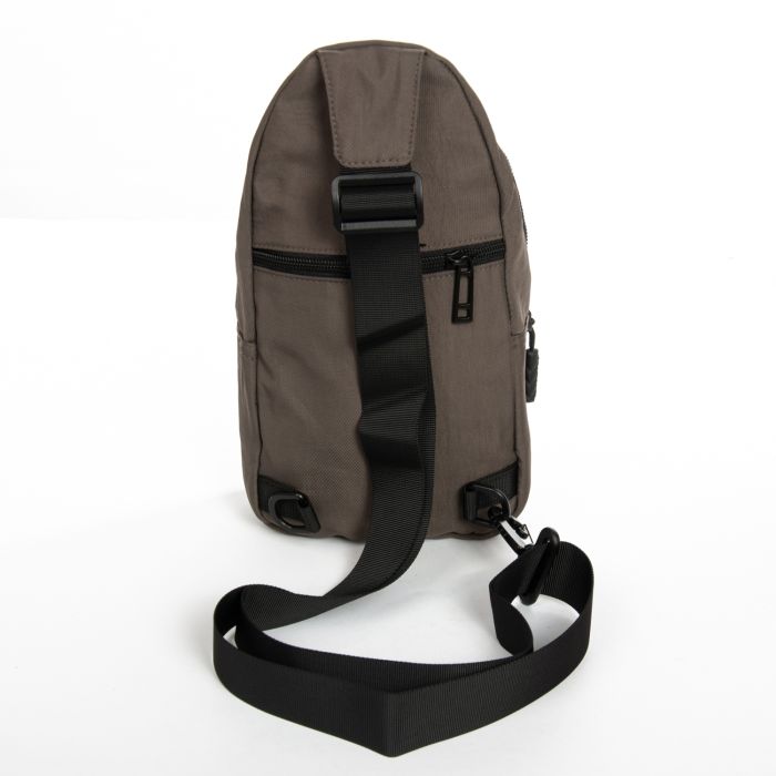 Сумка Мужская На Плечо нейлон Lanpad 8805 brown мал