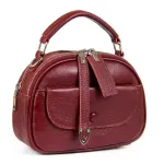 Сумка Жіноча Класична шкіра Luxeva P12 8758-9 Claret