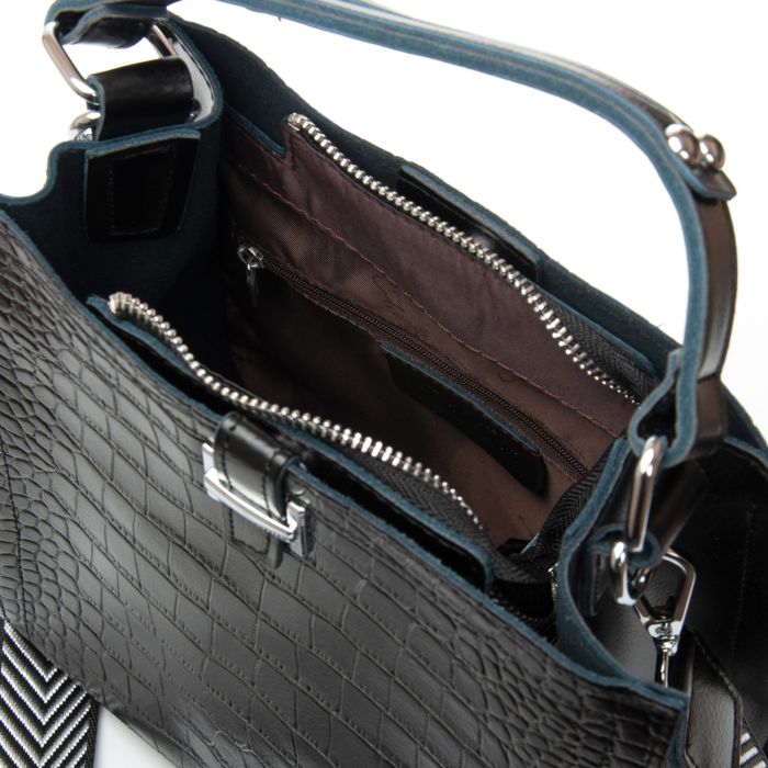 Сумка Женская Классическая кожа ALEX RAI 9701 black