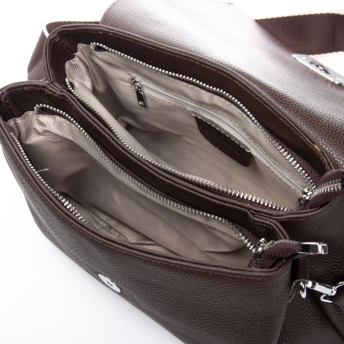 Сумка Женская Классическая кожа ALEX RAI 99115 brown