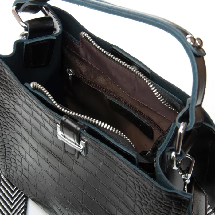 Сумка Женская Классическая кожа ALEX RAI 9701 black