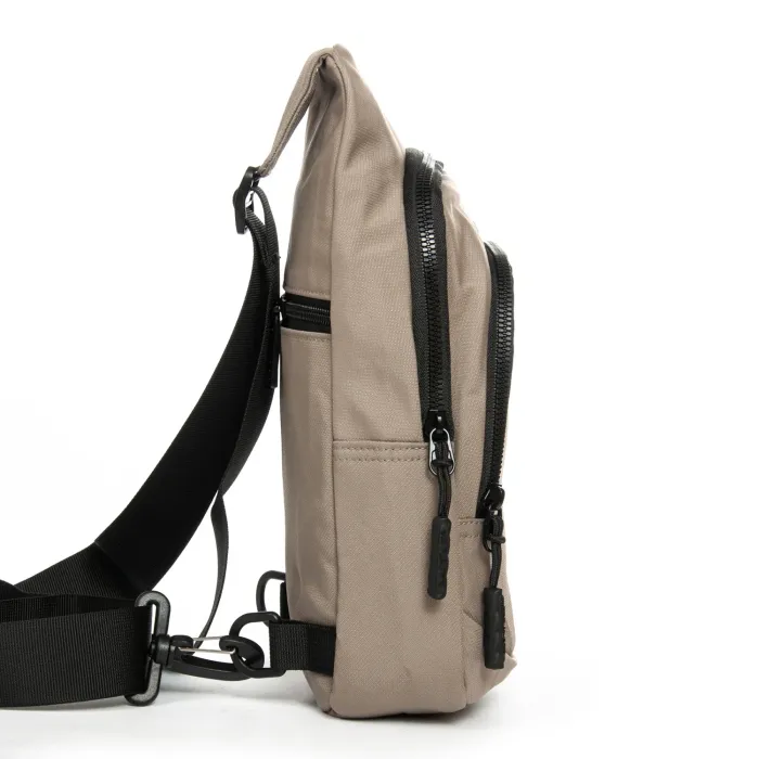 Сумка Мужская На Плечо нейлон Lanpad 8805 khaki мал