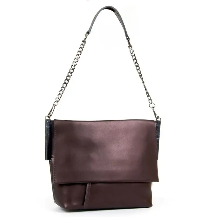 Сумка Женская Классическая кожа Luxeva P69 8322 bright-coffee