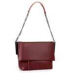 Сумка жіноча Класична шкіра Luxeva P4 8322 red-wine