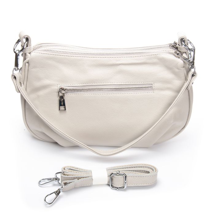 Сумка Женская Классическая кожа ALEX RAI 3018 beige