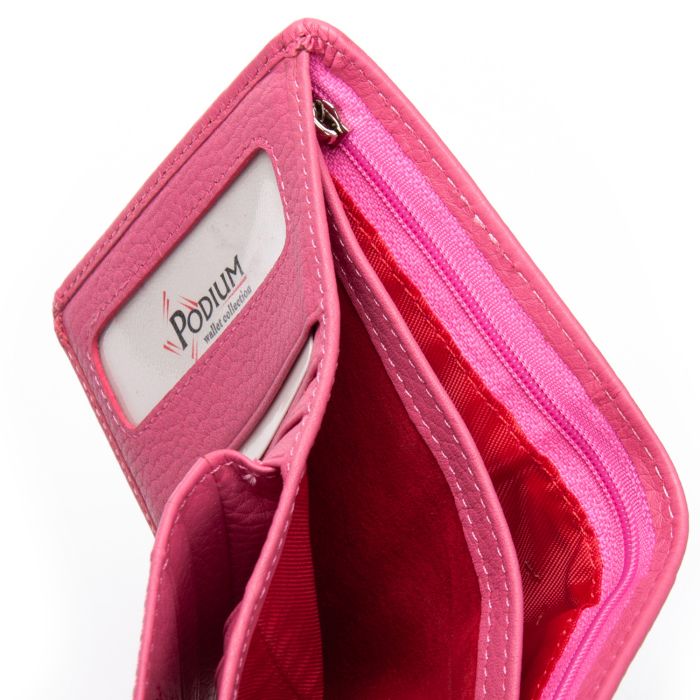 Кошелек Bright Женский кожа DR. BOND WS-415-1 plum-red