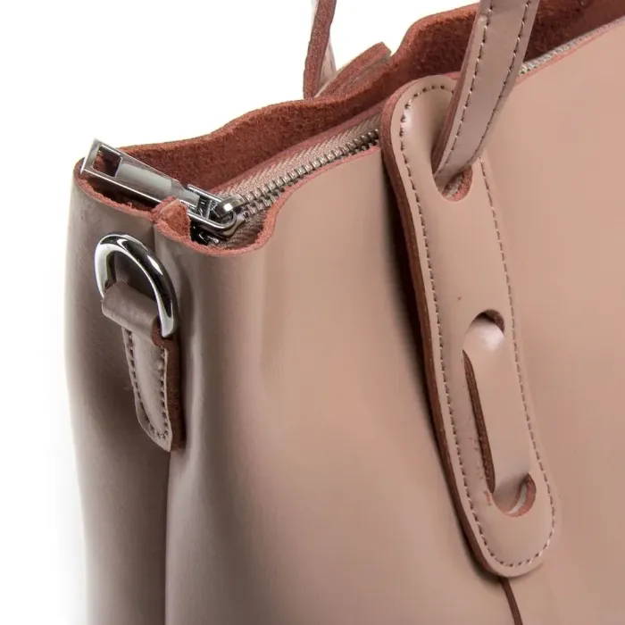 Сумка Женская Классическая кожа ALEX RAI 3018 beige