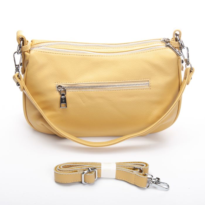 Сумка Женская Классическая кожа ALEX RAI 3018 yellow