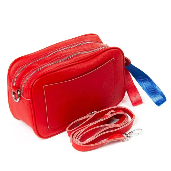 Сумка Женская Классическая кожа Luxeva P6 8736-9 big-red