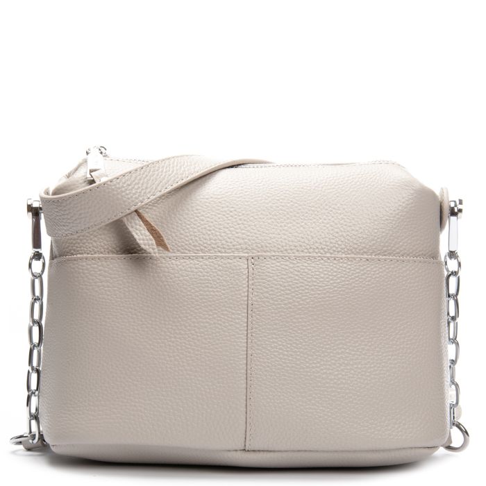 Сумка Женская Классическая кожа ALEX RAI 10A beige