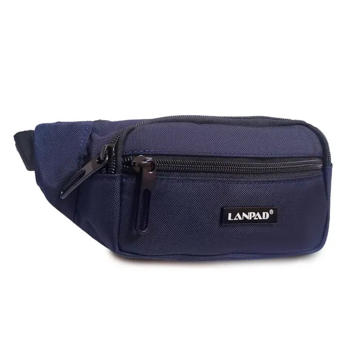 Сумка Мужская На пояс нейлон Lanpad 37012 blue