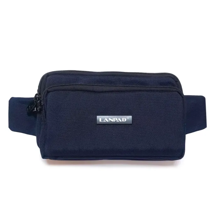 Сумка Мужская На пояс нейлон Lanpad 35007 blue