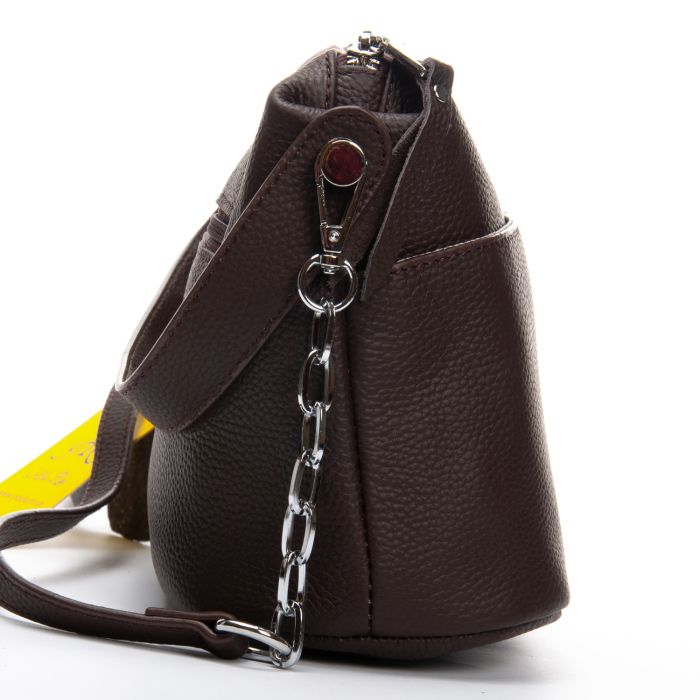 Сумка Женская Классическая кожа ALEX RAI 10A brown