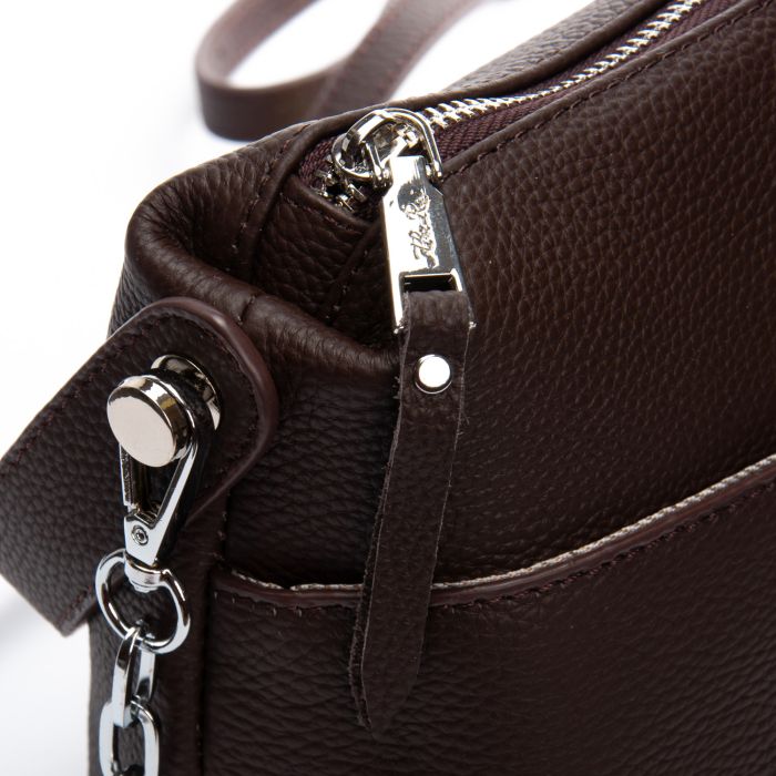 Сумка Женская Классическая кожа ALEX RAI 10A brown