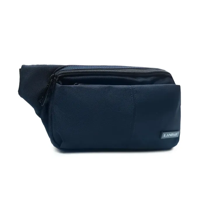 Сумка Мужская На пояс нейлон Lanpad 35008 blue