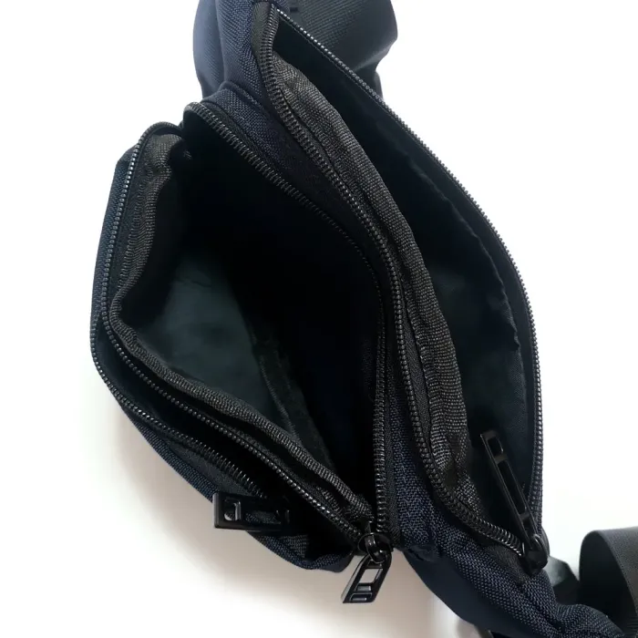 Сумка Мужская На пояс нейлон Lanpad 35008 blue