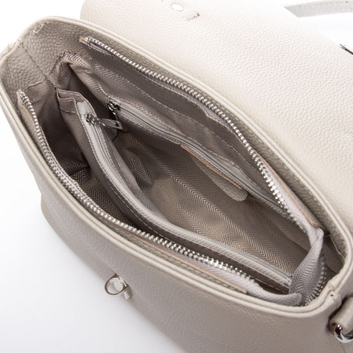 Сумка Женская Классическая кожа ALEX RAI 11A beige