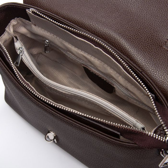 Сумка Женская Классическая кожа ALEX RAI 11A brown