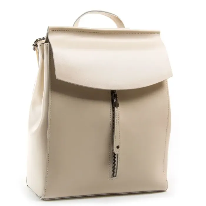 Сумка Жіноча Рюкзак шкіра ALEX RAI 3206 light-beige