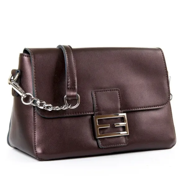 Сумка Жіноча Класична шкіра Luxeva P49 8783 bright-coffee