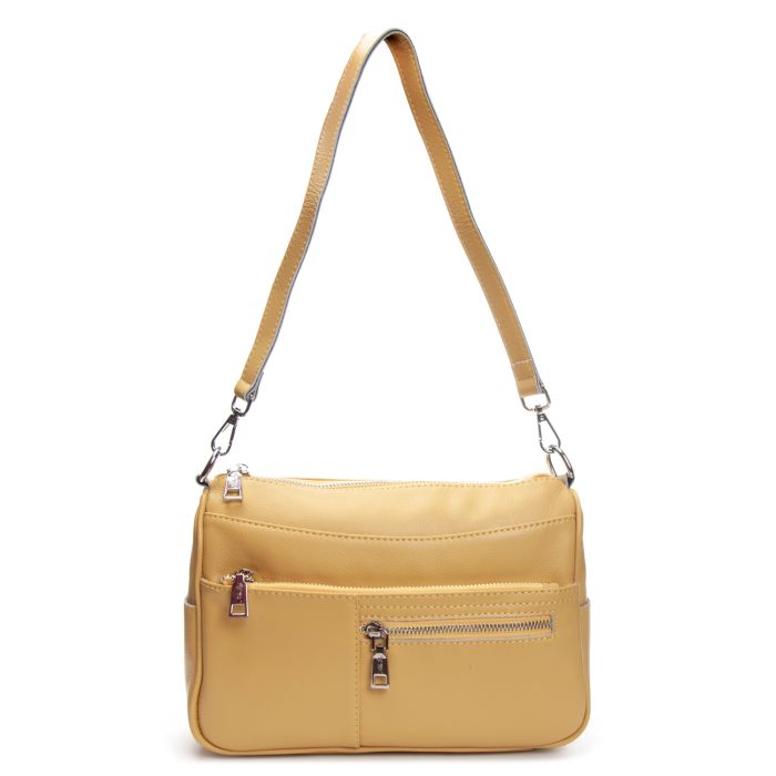Сумка Женская Классическая кожа ALEX RAI 2041-9 yellow
