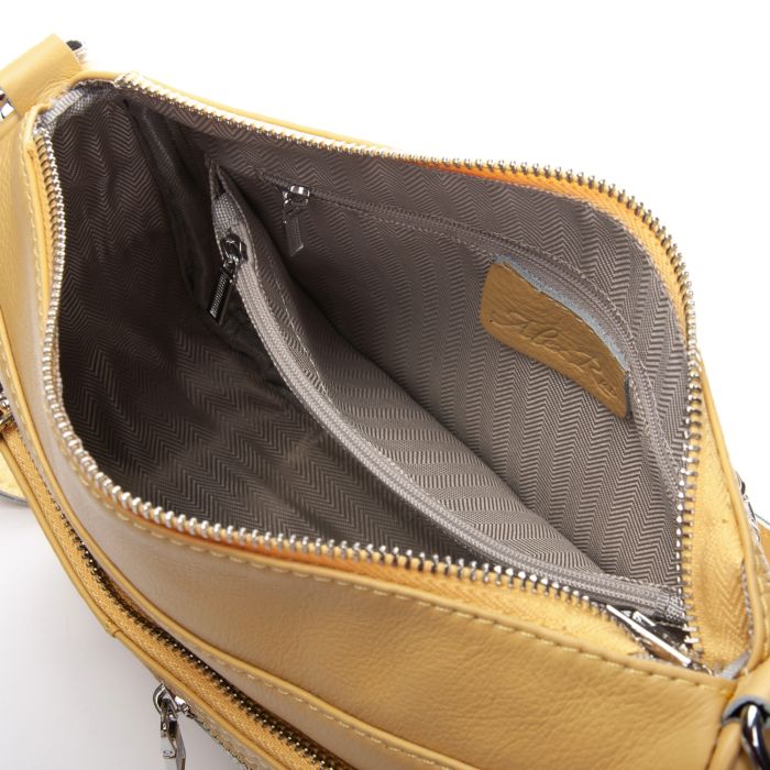 Сумка Женская Классическая кожа ALEX RAI 2041-9 yellow