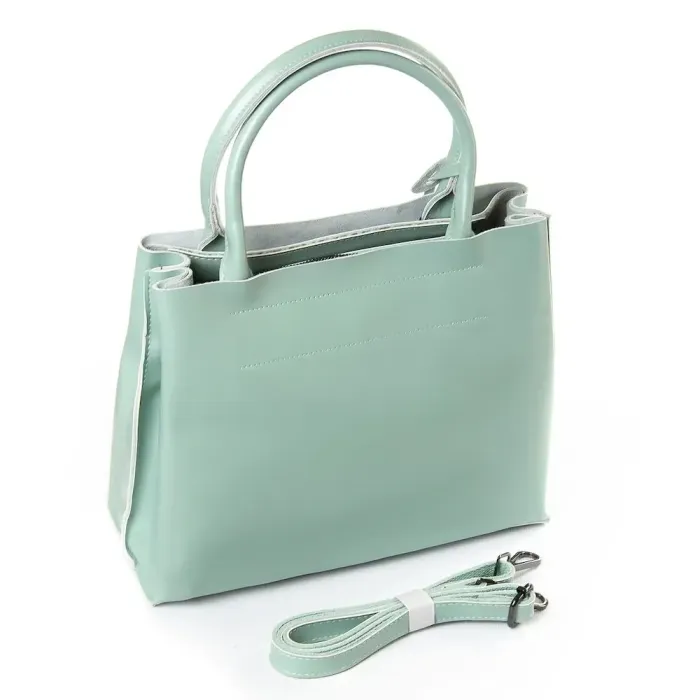 Сумка Женская Классическая кожа Luxeva P28 8550-1 l-green