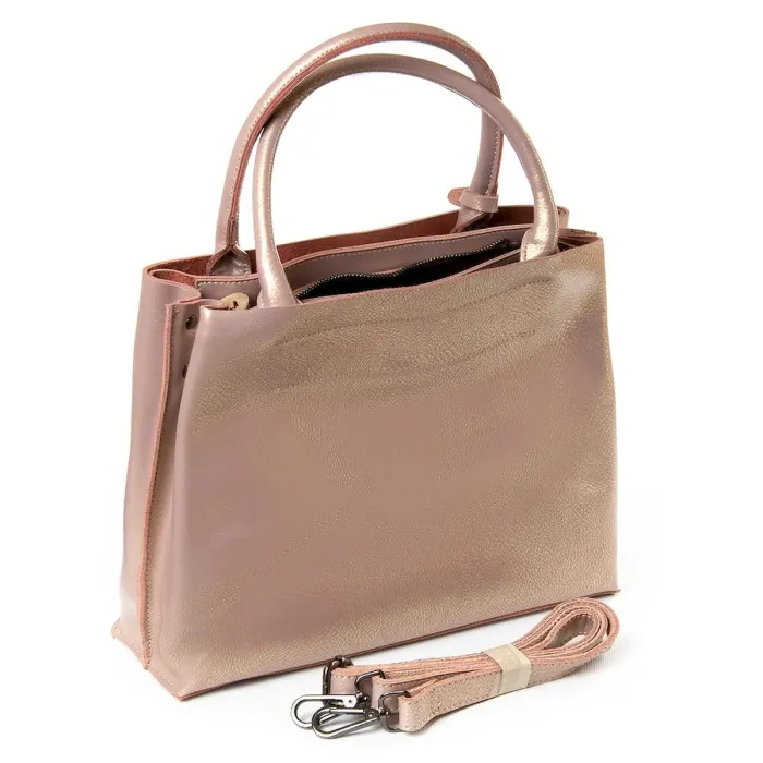 Сумка Жіноча Класична шкіра Luxeva P28 8550-1 pearl-khaki