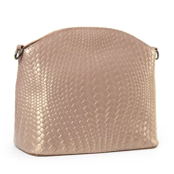 Сумка жіноча Класична шкіра Luxeva P20 1539 pearl-khaki