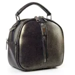 Сумка Жіноча Класична шкіра Luxeva P50 339 grey-gold