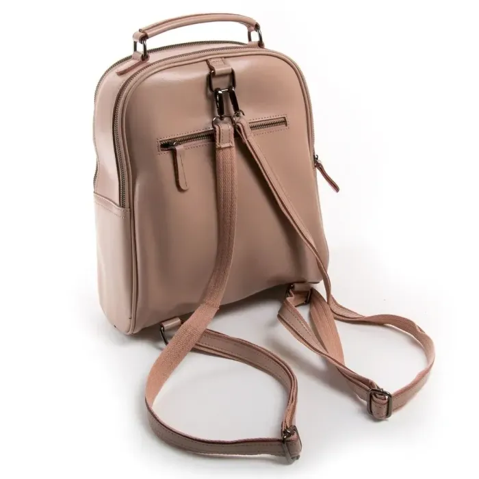 Сумка Женская Рюкзак кожа ALEX RAI 8694-3 pink