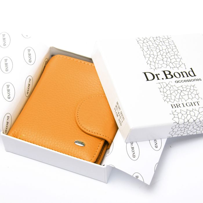 Кошелек Bright Женский кожа DR. BOND WS-415-1 yellow