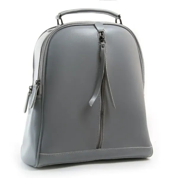 Сумка Жіноча Рюкзак шкіра ALEX RAI 8694-3 light-grey