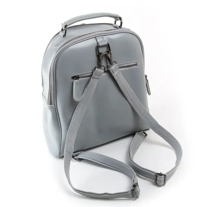 Сумка Женская Рюкзак кожа ALEX RAI 8694-3 light-grey