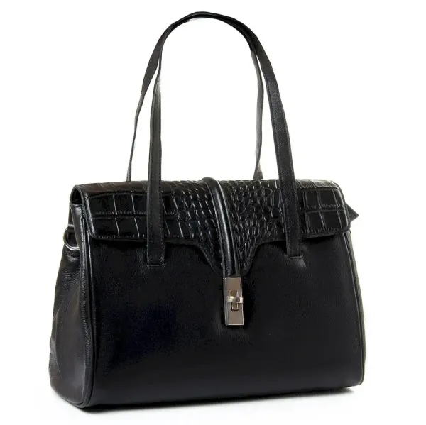 Сумка Жіноча Класична шкіра Luxeva P8 8796-9 black