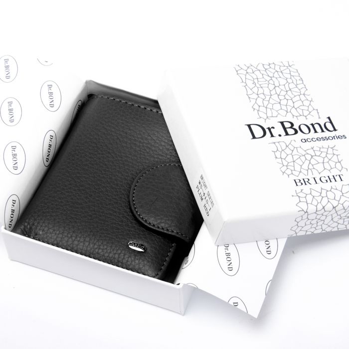 Кошелек Bright Женский кожа DR. BOND WS-415-1 black