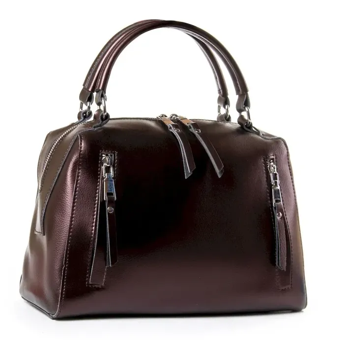 Сумка Жіноча Класична шкіра Luxeva P39 8763 bright brown