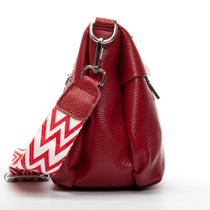 Сумка Женская Классическая кожа ALEX RAI 6001 wine red