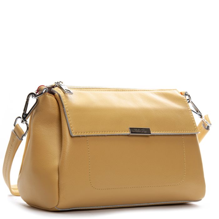 Сумка Женская Классическая кожа ALEX RAI 8721-9 yellow