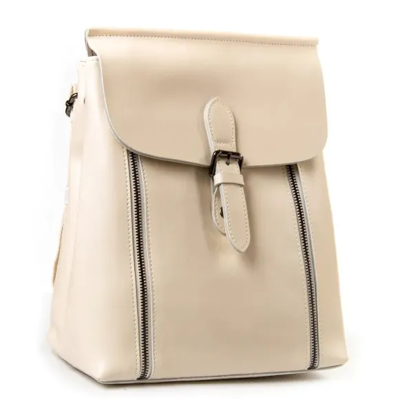 Сумка Женская Классическая кожа Luxeva P94 8632 beige