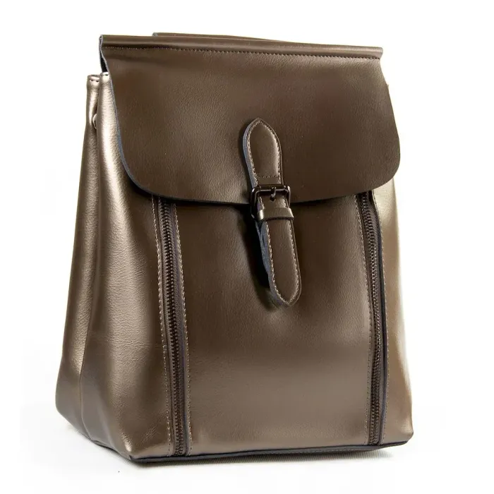 Сумка Жіноча Класична шкіра Luxeva P94 8632 deep-silver-ash