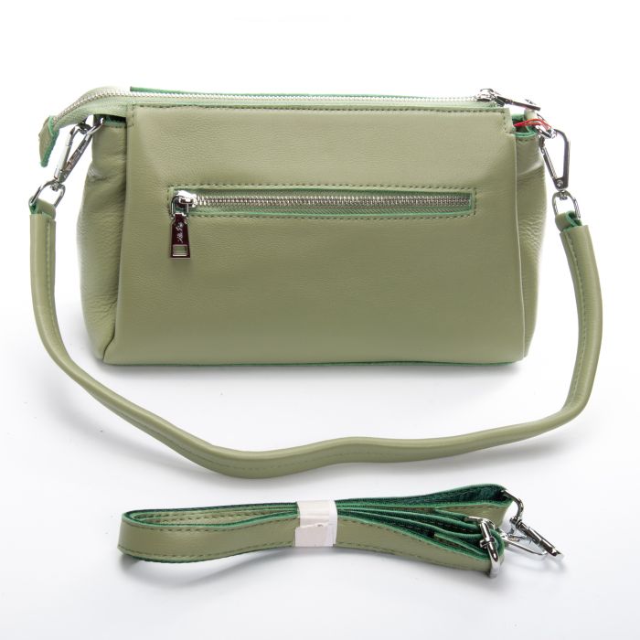 Сумка Женская Классическая кожа ALEX RAI 8721-9 green