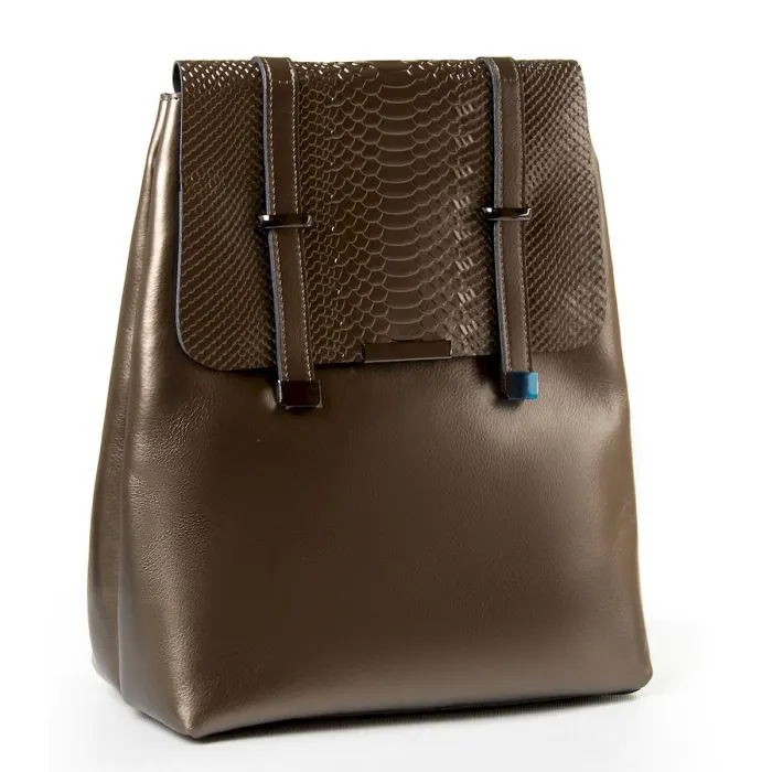 Сумка Жіноча Класична шкіра Luxeva P97 3212-5 deep-silver-ash